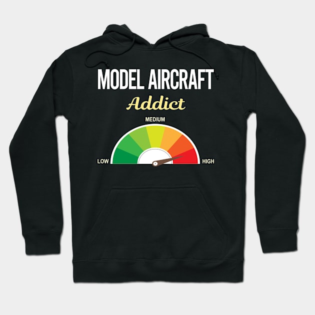 Funny Addict Model Aircraft Hoodie by symptomovertake